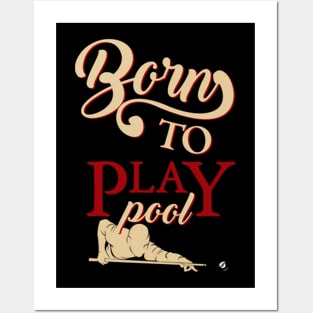 Play Pool Posters and Art